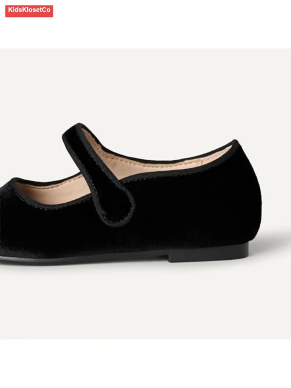 Toddler Girls Mary Jane Ballet Flats Velvet Memory Foam Non-Slip